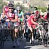 Einige Fahrer mussten vom Rad steigen in der Wand von Montelupone whrend der 3. Etappe von Tirreno-Adriatico 2008